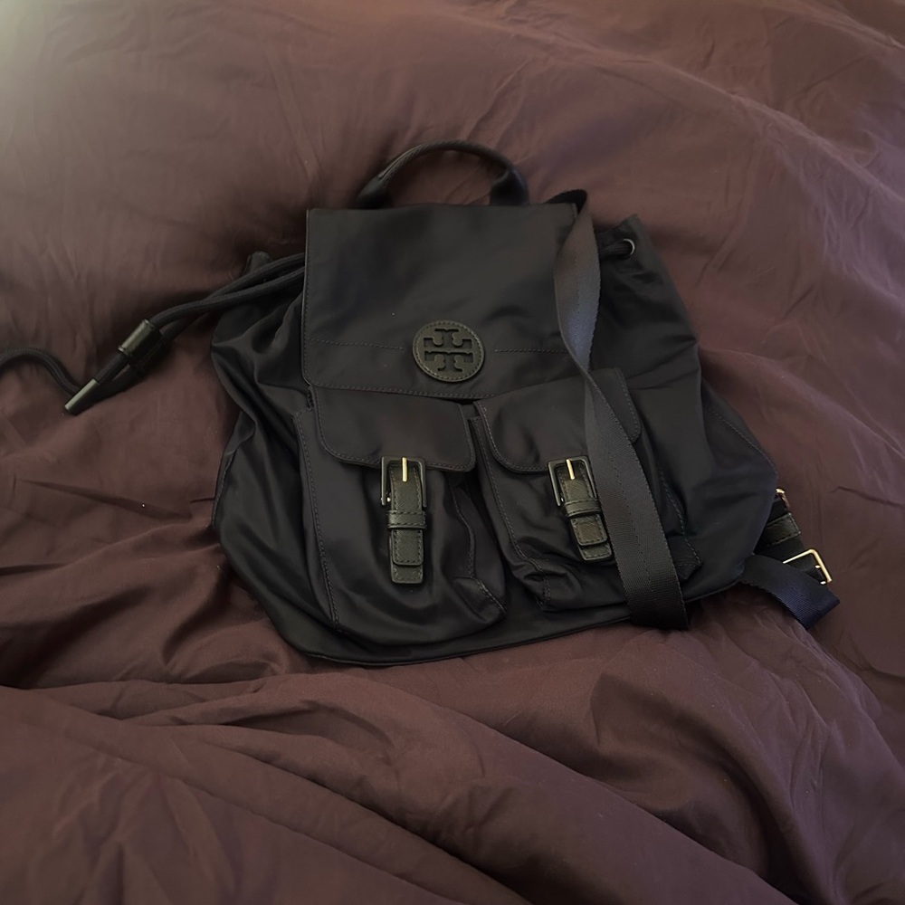 Tory Burch Black Backpack